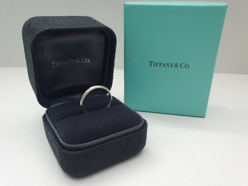 Anillo Platino Tiffany Pt950 Original No Cartier Bvlgari.