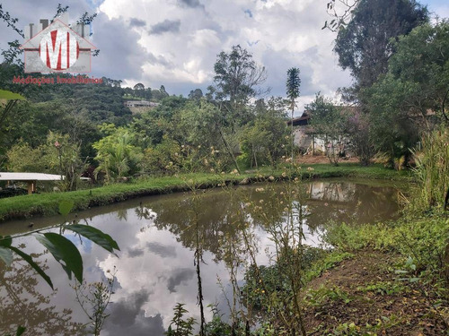 Imagem 19 de 30 de Chácara Rica Em Água Com 2 Lagos, Pomar, Pertinho Da Cidade, Casa Com 03 Dormitórios À Venda, 3335 M² Por R$ 450.000 - Pedra Bela/sp - Ch0074