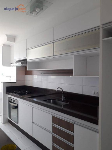 Apartamento Com 3 Dormitórios À Venda, 67 M² Por R$ 350.000,00 - Villa Branca - Jacareí/sp - Ap6799