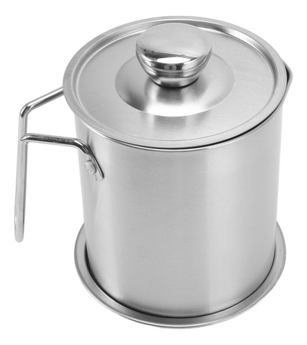 Recipiente De Grasa De Tocino De Acero Inoxidable De Alta Te