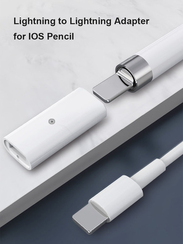 Adaptador De Carga Para Apple Pencil 1 Cargador Touch Stylus