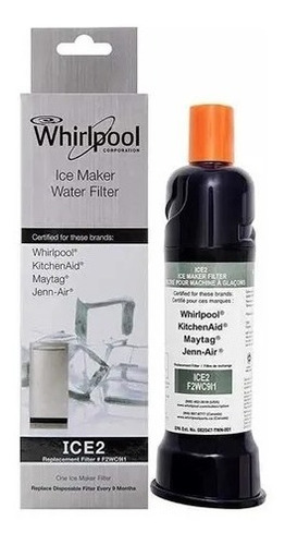 Filtro De Agua Fabricador De Hielo Kitchenaid Whirlpool Ice2