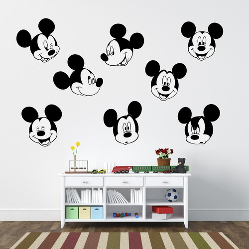 Adesivo De Decoração Parede Infantil Quarto Sala Mickey