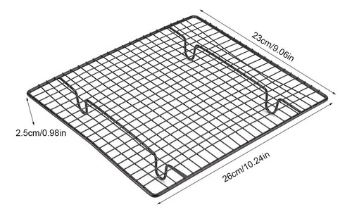 Rejilla Horno Acero Inoxidable Antiadherente Para Galleta