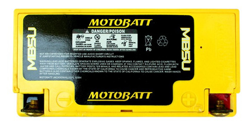 Bateria Motobatt Gel Yamaha T105 Crypton 110 Yb5l-b 12n5-3b