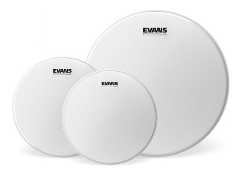 Kit De Peles Porosas Uv2 10'', 12'', 16'' Evans  Etp-uv2-r