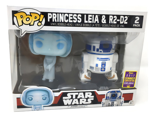 Princess Leia Y R2d2 Funko Pop Sdcc 2017
