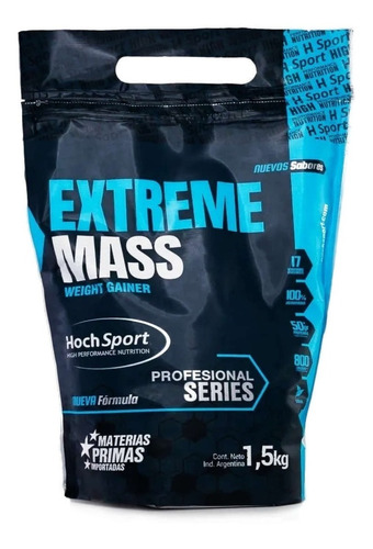 Ganador Masa Mass Gainer 1.5kg Hoch Sport Con Amino Y Carbos