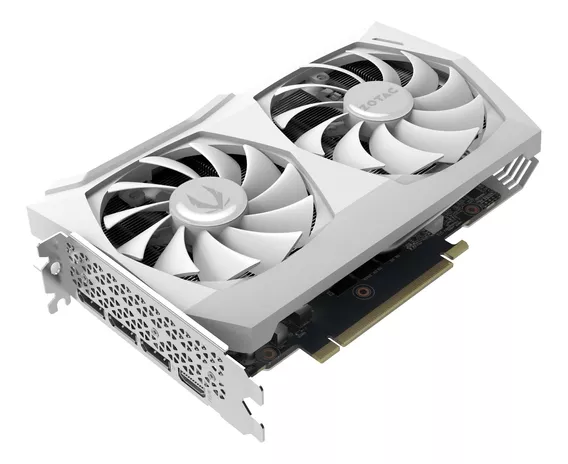 Placa de video Nvidia Zotac Gaming GeForce RTX 30 Series RTX 3060 ZT-A30600F-10P White Edition 12GB