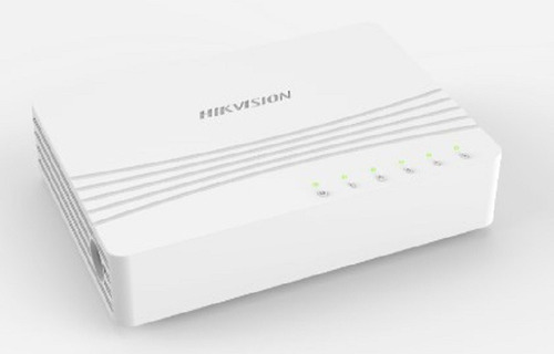 Switch Hikvision Gigabit  5 Puertos 10/100/1000 Sobremesa