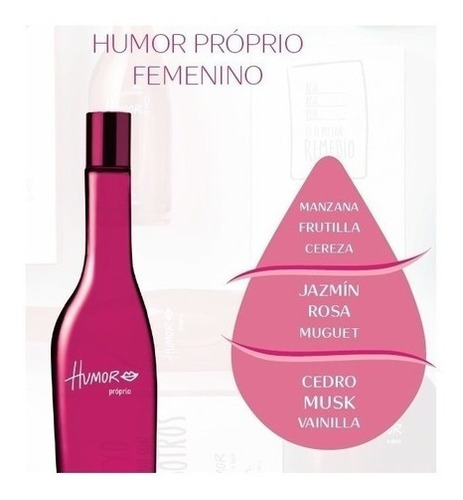 Perfume Femenino Humor Propio 75 Ml Natura