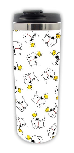 Termo Snoopy Y Emilio Tierno Chibi