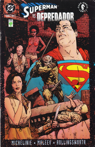 Comic Dc Coleccion Superman Vs Depredador Tomo 3 De 3 Vid