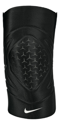 Rodillera De Compresión Cerrada Gym Crossfit Nike Pro Unisex Color Negro Talla S