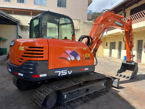 Mini Escavadeira Doosan S75v 2013 