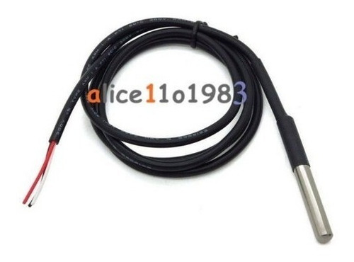 Imagen 1 de 4 de Sensor De Temperatura Ds18b20 Inoxidable Impermeable Arduino