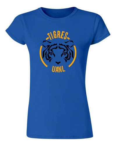 Jersey Playera Fútbol Tigres Uanl Mujer Tigre Rostro