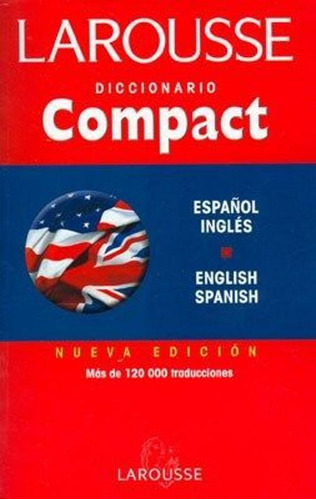 Libro Diccionario Compact Inglés - Español Y V.v.