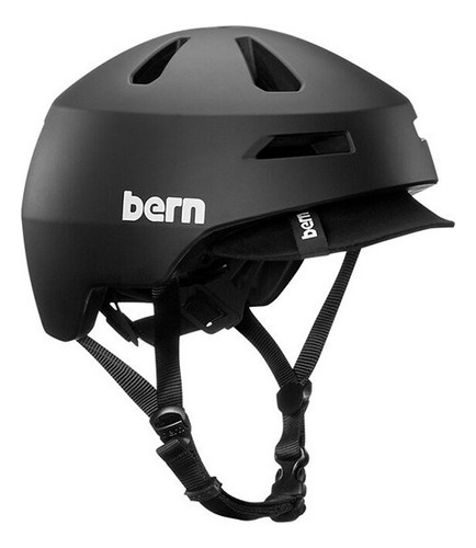 Casco Bern Brentwood 2.0 Color Negro Talle S (52-55.5cm)