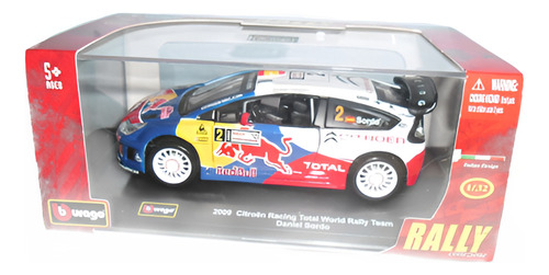 Perudiecast Bburago Citroen C4 2009 Rally Team Daniel Sordo