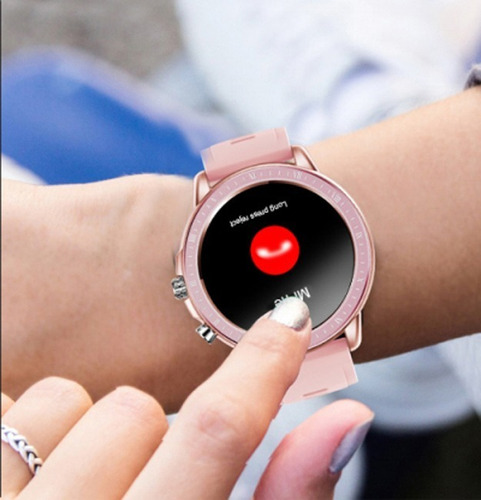 Reloj Inteligente Monitor De Frecuencia Smartwatch Mujer