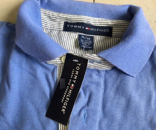 Chemise Azul Marca Tommy Hilgifer Talla Xl Para Hombre