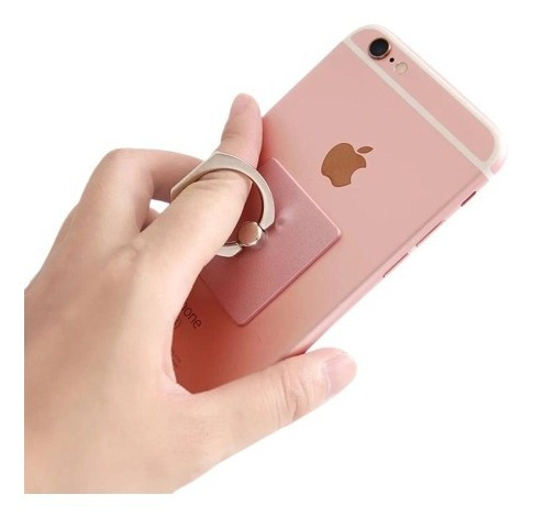 Imagen 2 de 9 de Anillo Soporte De Celular Y Anti Robo