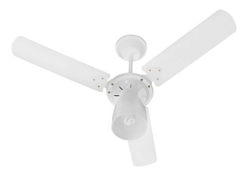 Ventilador De Teto Tron Litoral Silver Branco 220v 3 Pás Diâmetro 100 Cm Frequência 0 Material Das Pás San