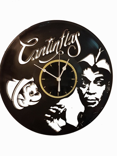 Reloj Decorativo De Pared En Acetato De Vinilo  Cantinflas