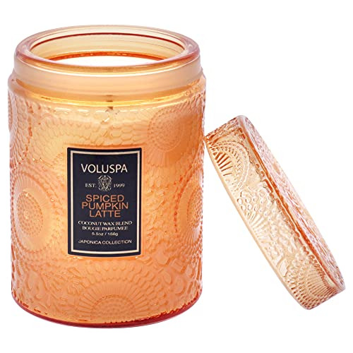 Vela Pequeña De Calabaza Especiada De 5.5 Oz Unisex