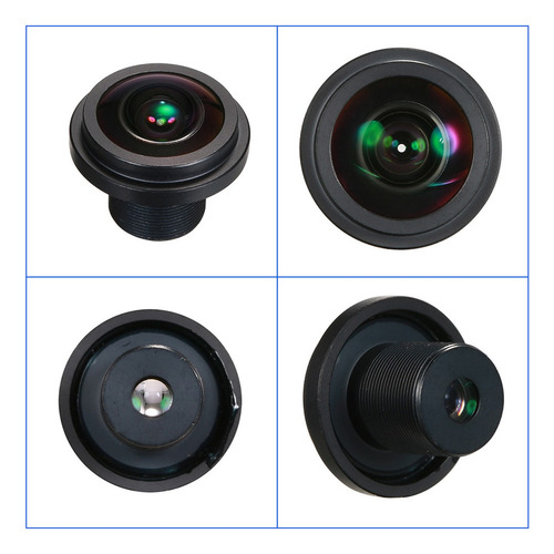 P Lente Olho De Peixe Hd De 1,7 Mm E 5,0 Megapixels Com