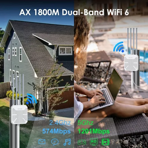 Compra Repetidor/Router WiFi Exterior WAVLINK 300Mbps - PoE Con