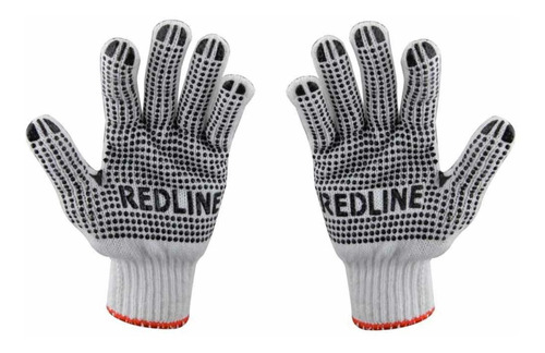 Guantes De Seguridad Hilaza Pvc X 10 Pares