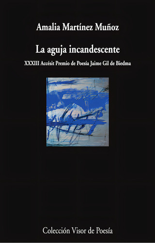 La Aguja Incandescente, De Martinez Muñoz, Amalia., Vol. 1. Editorial Visor Libros, S.l., Tapa Blanda En Español