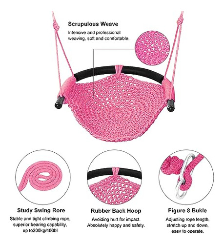 Ropecube Asiento De Columpio Para Niños, Columpio Para Niños