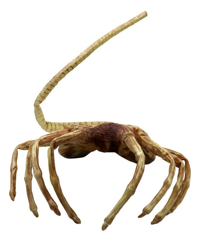 Máscara Facial Alien Facehugger De Látex Con Garras Aterrado