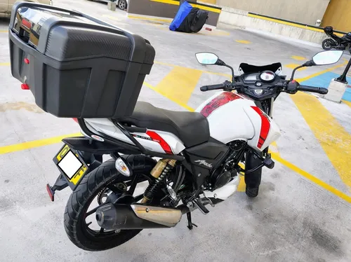 Tvs Apache Rtr 160, Color Blanca, 2 Valvulas