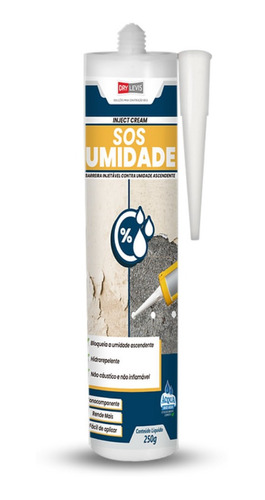 Sos Umidade Bisnaga Anti Umidade 250g Dry Levis