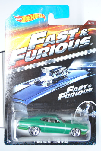 Hot Wheels # 4/8 - Fast & Furious - '72 Ford Gran Torino