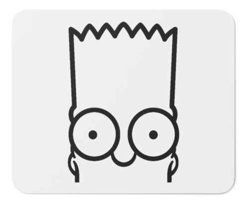 Mouse Pad - Los Simpsons - Bart 4 - 17x21 Cm