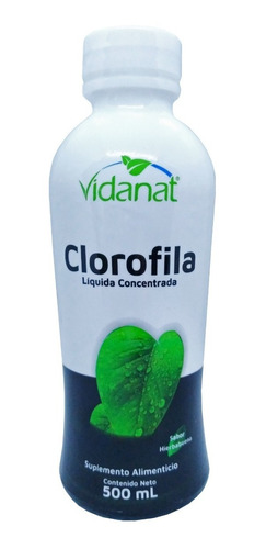 Clorofila Liquida Concentrada Vidanat 500 Ml Envio Full