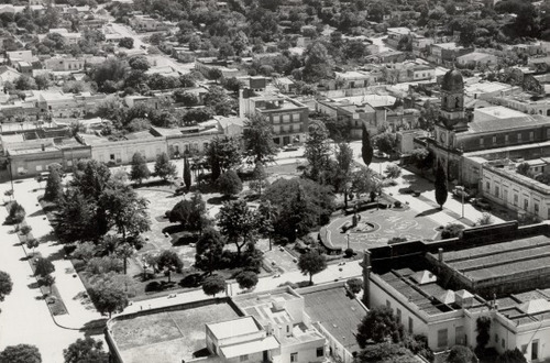 Rivera - Plaza Rio Branco En El Año 1962 - Lámina 45x30 Cm.