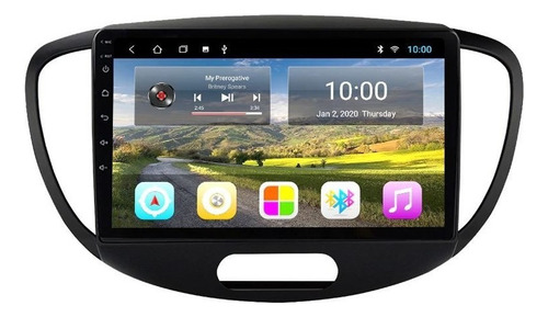Radio Hyundai I10 2008-11 2+32gigas Ips Carplay Android Auto