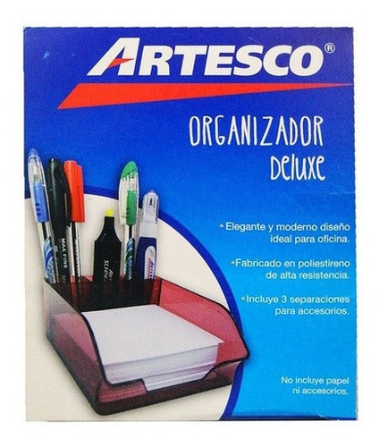 Imagen 2 de 2 de Organizador Para Escritorio Resistente Porta Notas Tacos