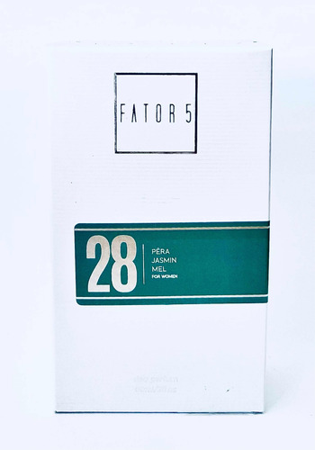 Perfume Fator 5 No28 Deo Parfum Feminino - 60 Ml