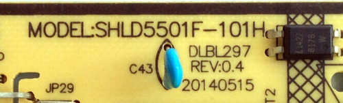 Fuente / Sanyo 81-pbe055-h22 / Shld5501f-101h / Dlbl297 (Usado)