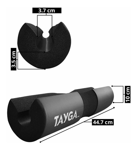 Cojin Protector De Cuello Para Barra Olimpica Gym