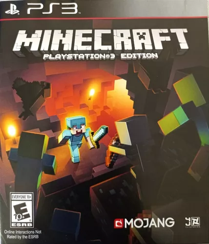 Minecraft PlayStation Edition - PS3 - Mídia física original