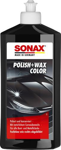 Sonax Cera Pulitura Color Negro 500ml