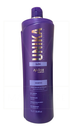 Shampoo Profissional Agilise Anti-resíduo Open Unika Ojon 1l
